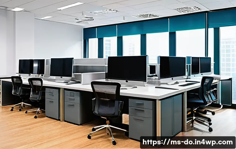 자산 분류 체계의 중요성 - A modern office environment in Kuala Lumpur featuring diverse asset types: a sleek corporate buildin...